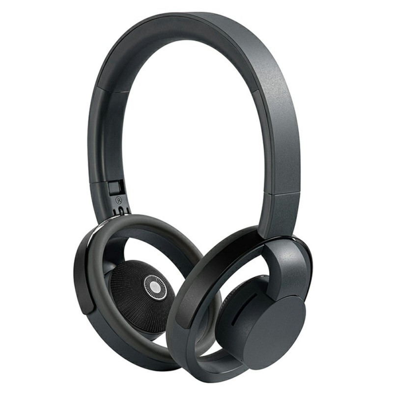 LC6200 Bluetooth vikbara hörlurar öppet öra ENC-brusreducerande headset - svarta