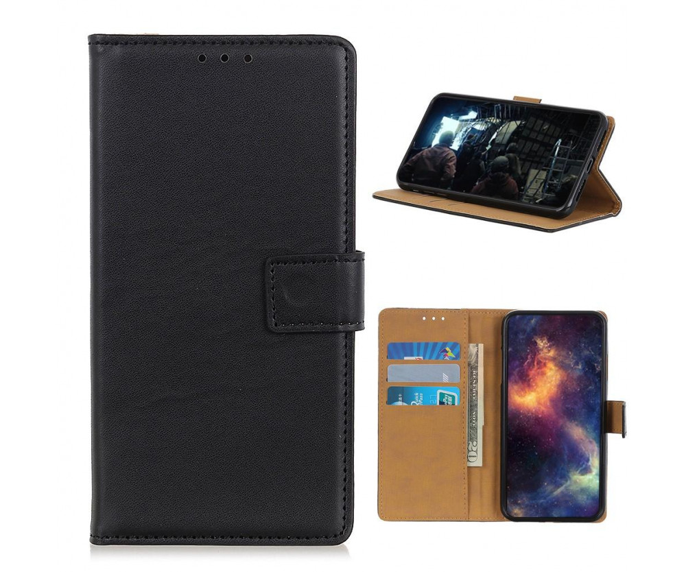 Till Alcatel 3X (2020) Plånboksfodral  - Svart