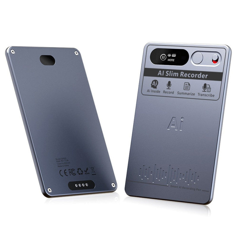 Oversættelse Oversætter ChatGPT-4 Stemmeoptager Flersproget AI 64GB