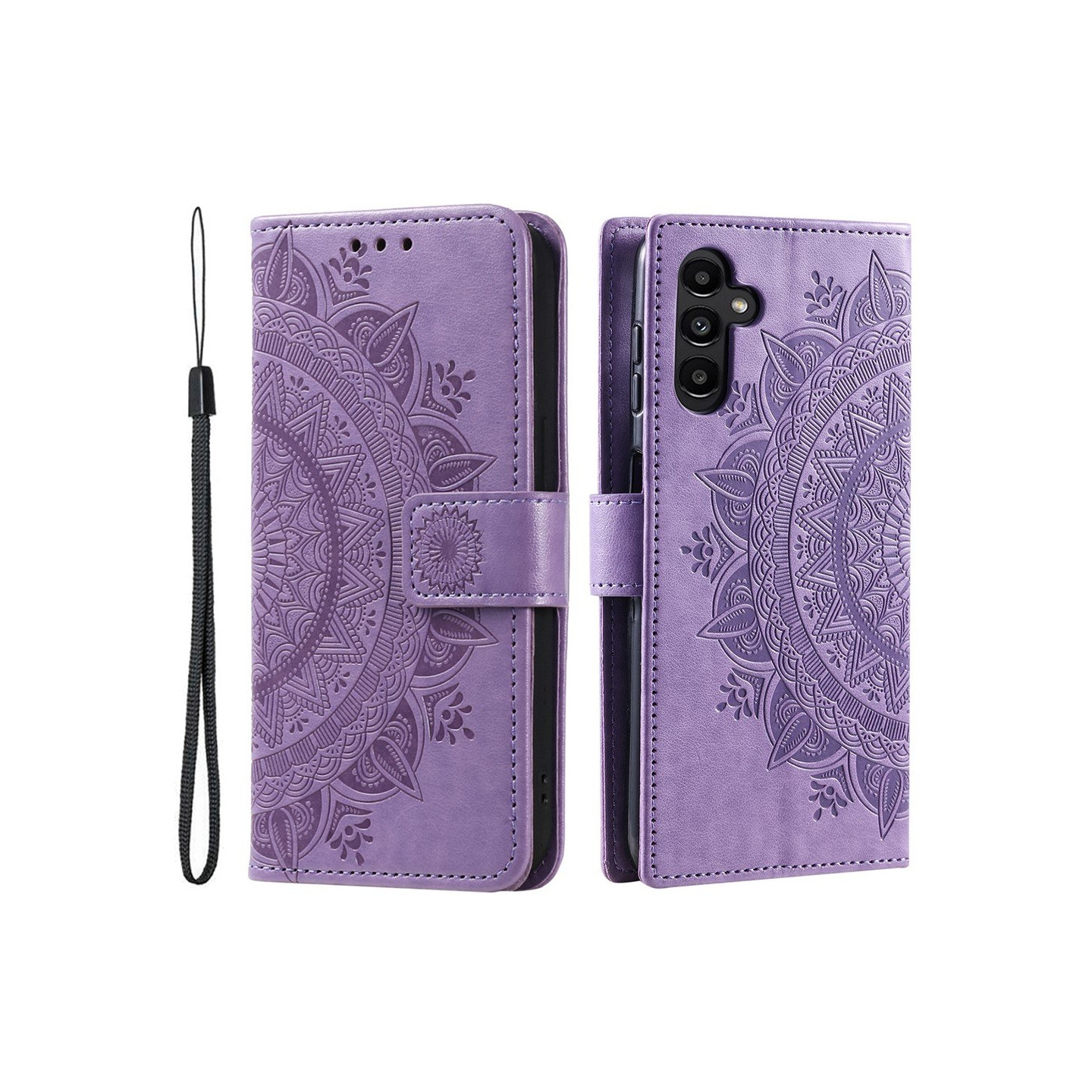 För Samsung Galaxy A17 / A26 Stativfodral Totem Plånboksfodral