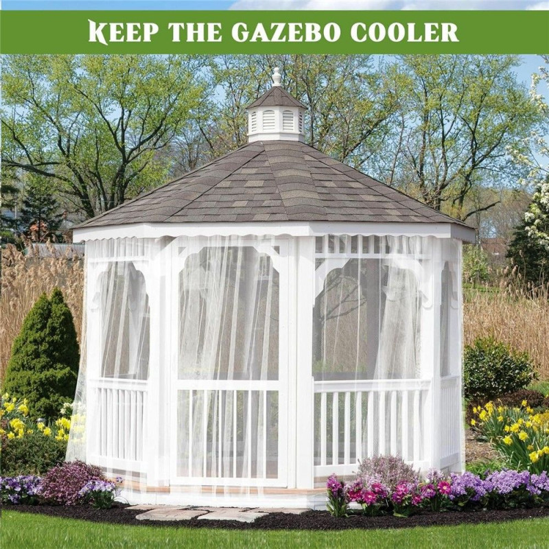 3 x 10 m mosquito net insect barrier vegetable tent plant protection