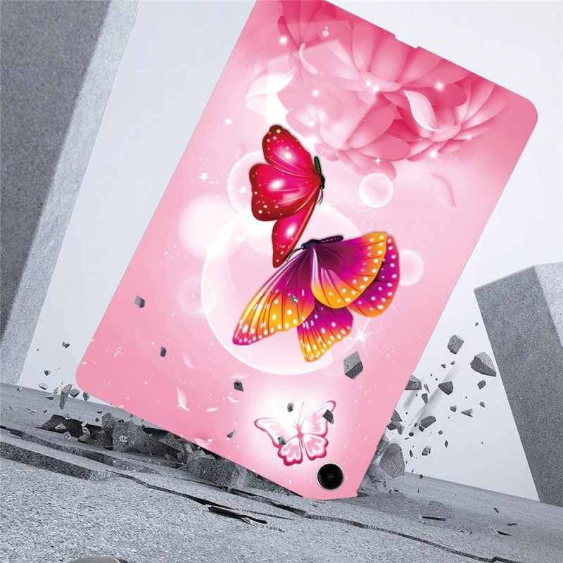 Samsung Galaxy Tab A11+ Suojakotelo Kuviopainatus Ohut TPU Tablettisuojus Butterfly