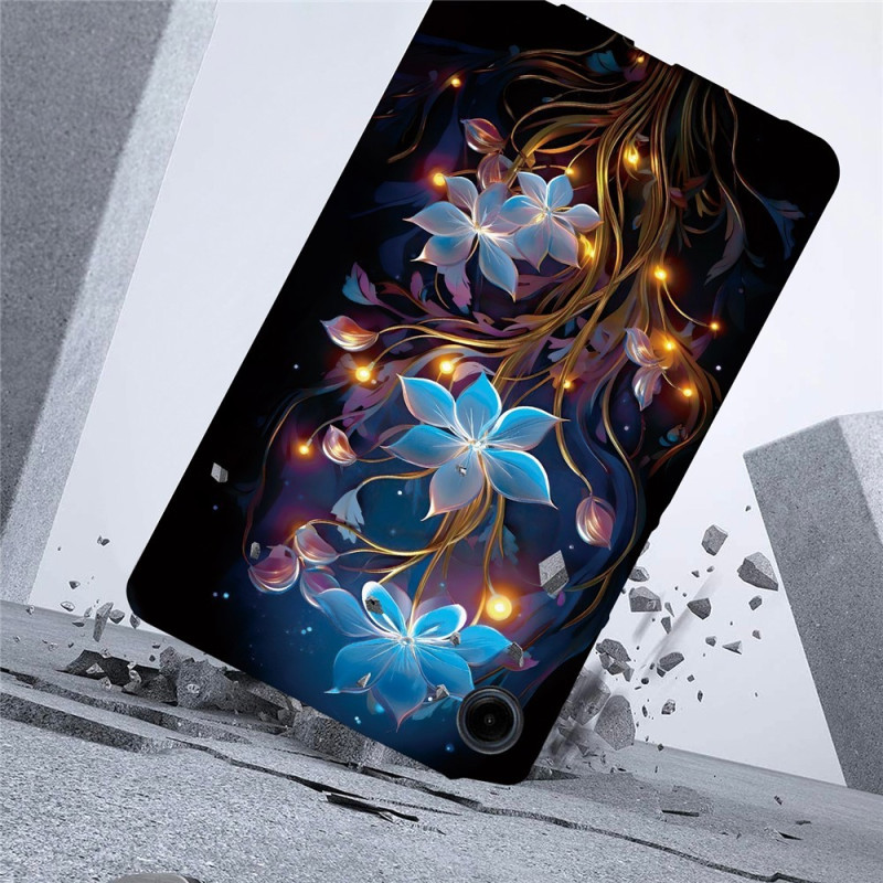 För Samsung Galaxy Tab A11 / A9 Fodral Mönstertryck Slim TPU skal Lantern