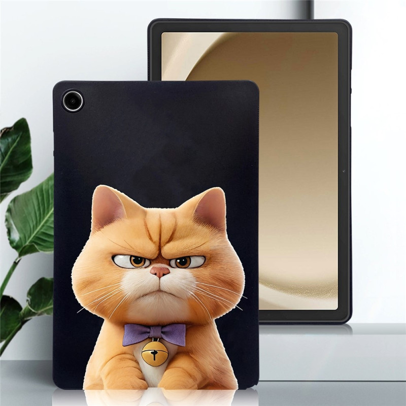 För Samsung Galaxy Tab A11+ Fodral Mönstertryck Slim TPU Skyddande skal Cat