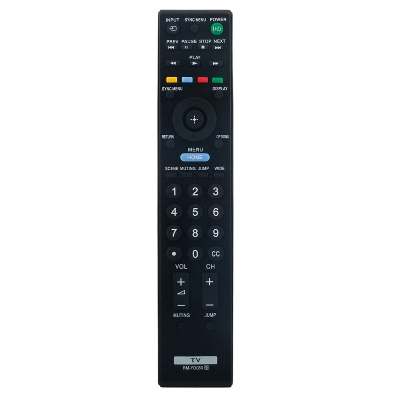 Remote Control Replacement for RM-YD080 For Sony TV