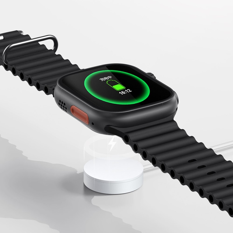 USAMS AT03 2,01" Smartklocka Bluetooth sportspårning röstassistent Android iOS