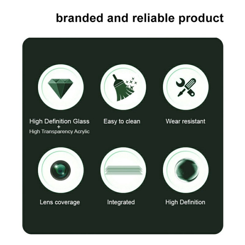 IMAK För Motorola Moto G35 Härdat Glas Kamera Linsskydd