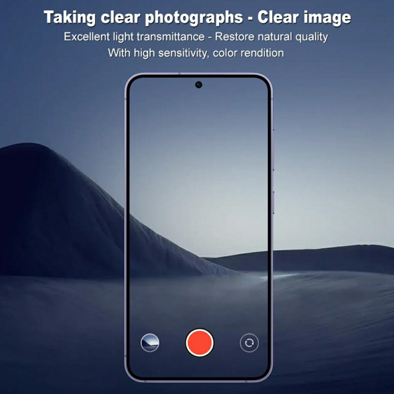 IMAK til Samsung Galaxy S25 kameralinsedeksel i herdet glass linsefilm