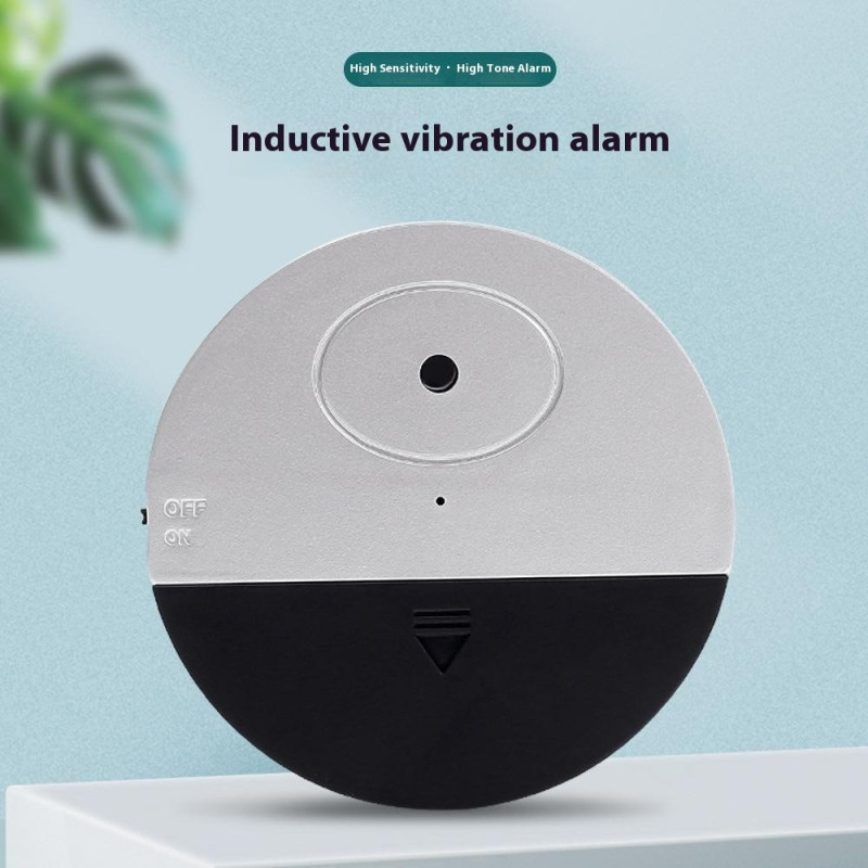 Vibrationslarm för dörr fönster 125dB Stöldskyddslarm Sensor Skydd Trygghet
