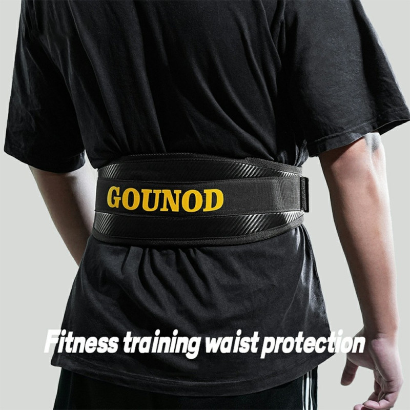 Waist Belt Weightlifting Powerlifting Squats Deadlifts Training Waist Support Strap - L
