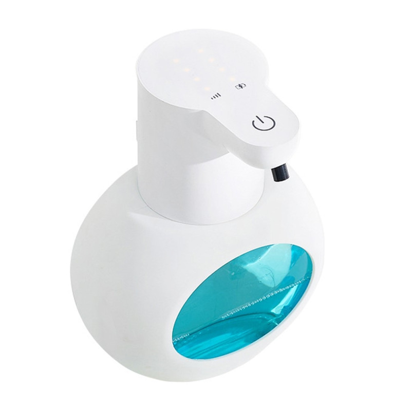 Automatic Soap Pump Touchless Infrared Sensor Hand Wash for Foam - White