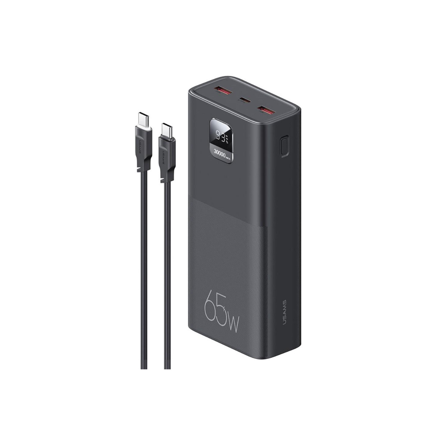 USAMS Fast Charging Kit 30000mAh Power Bank PD 65W
