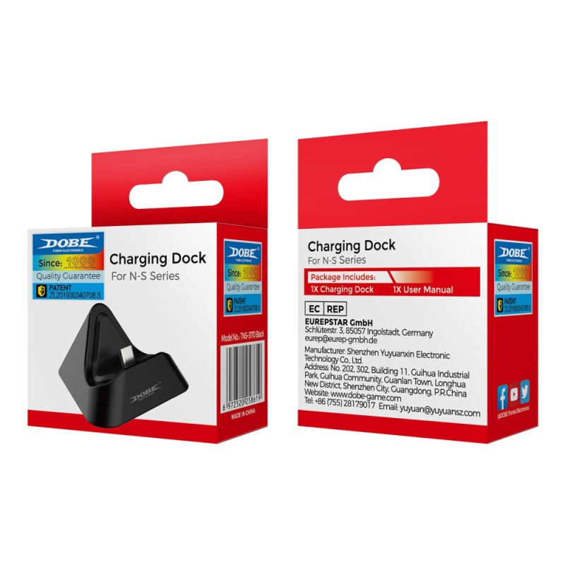 Charging Dock Charging Stand Compatible with Nintendo Switch 1 + 2 + OLED