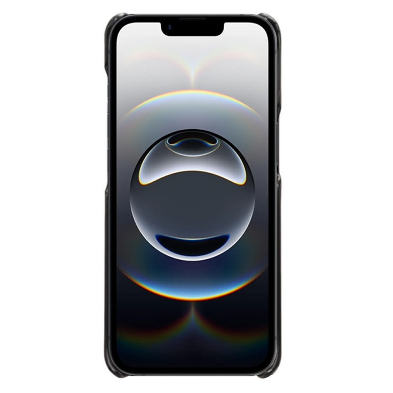 KSQ Deksel med kortplass for iPhone 16e Svart