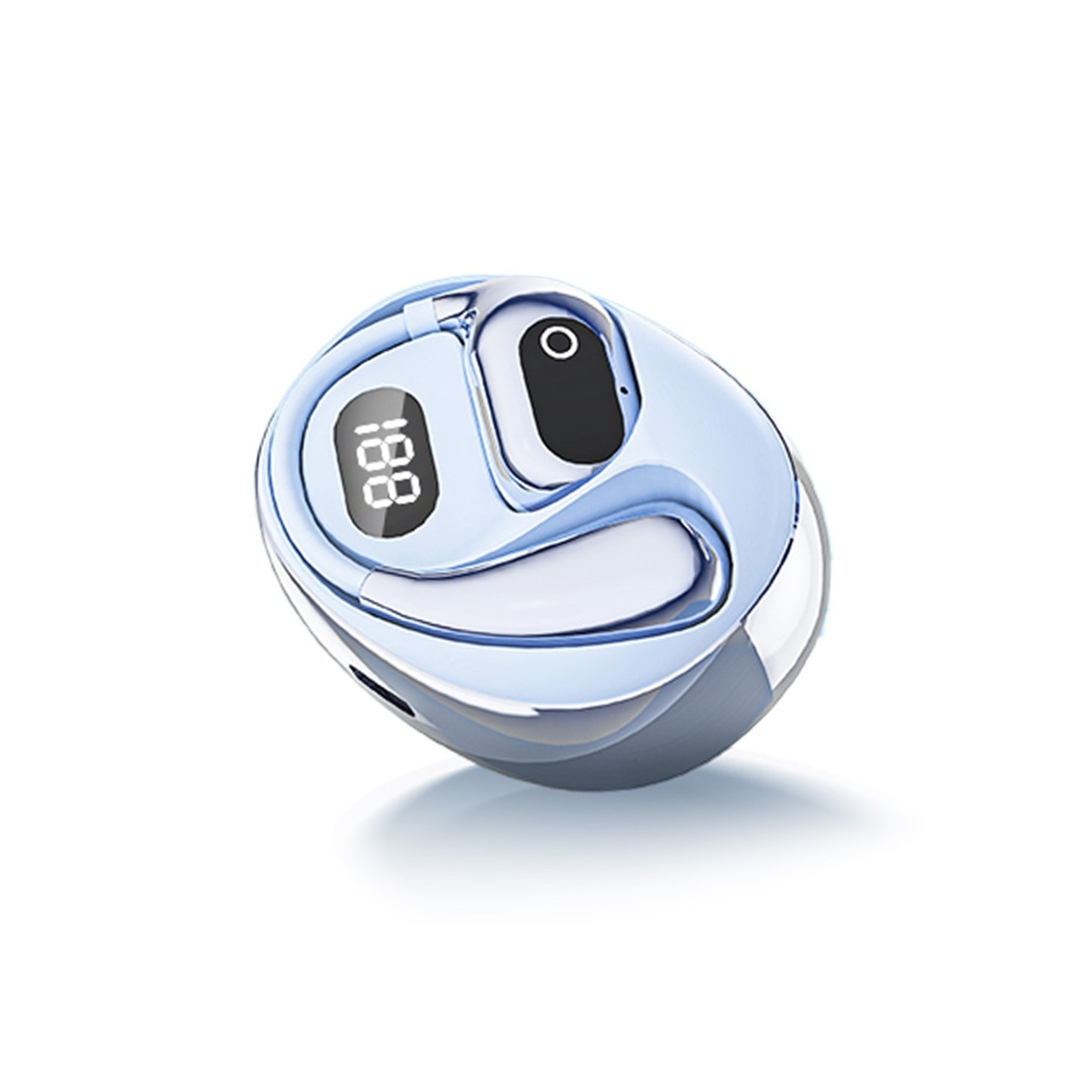 144 Languages Translation Translator Smart Translator Headset Bluetooth - Blue