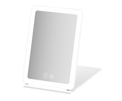 Vikbar bärbar LED Sminkspegel med 3X förstoring