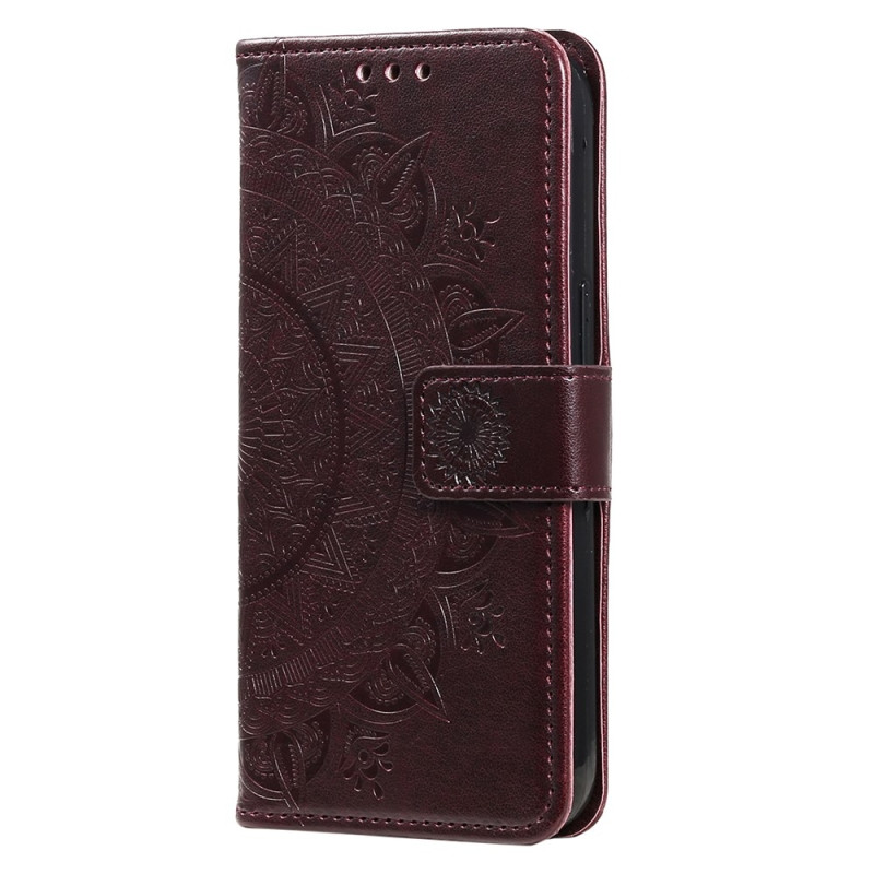 För Sony Xperia 1 VII plånboksfodral Fodral Skal Mandala blommönster