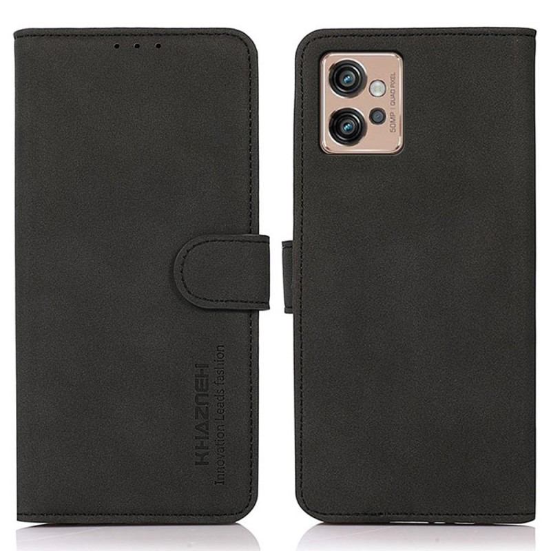 KHAZNEH Retro tegnebogsdæksel til Motorola Moto G32 4G