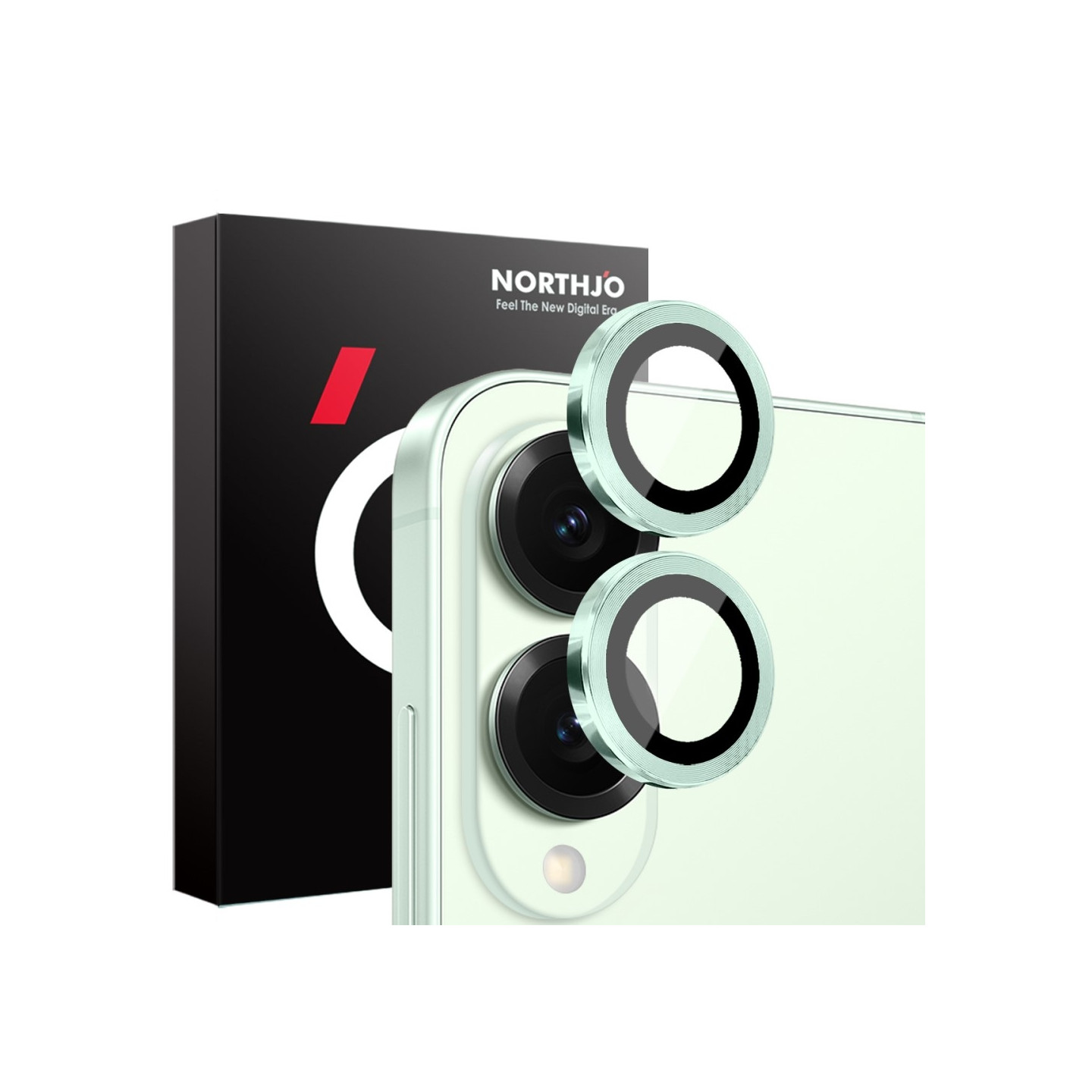 NORTHJO For Samsung Galaxy S25 Edge Tempered Glass Camera Lens