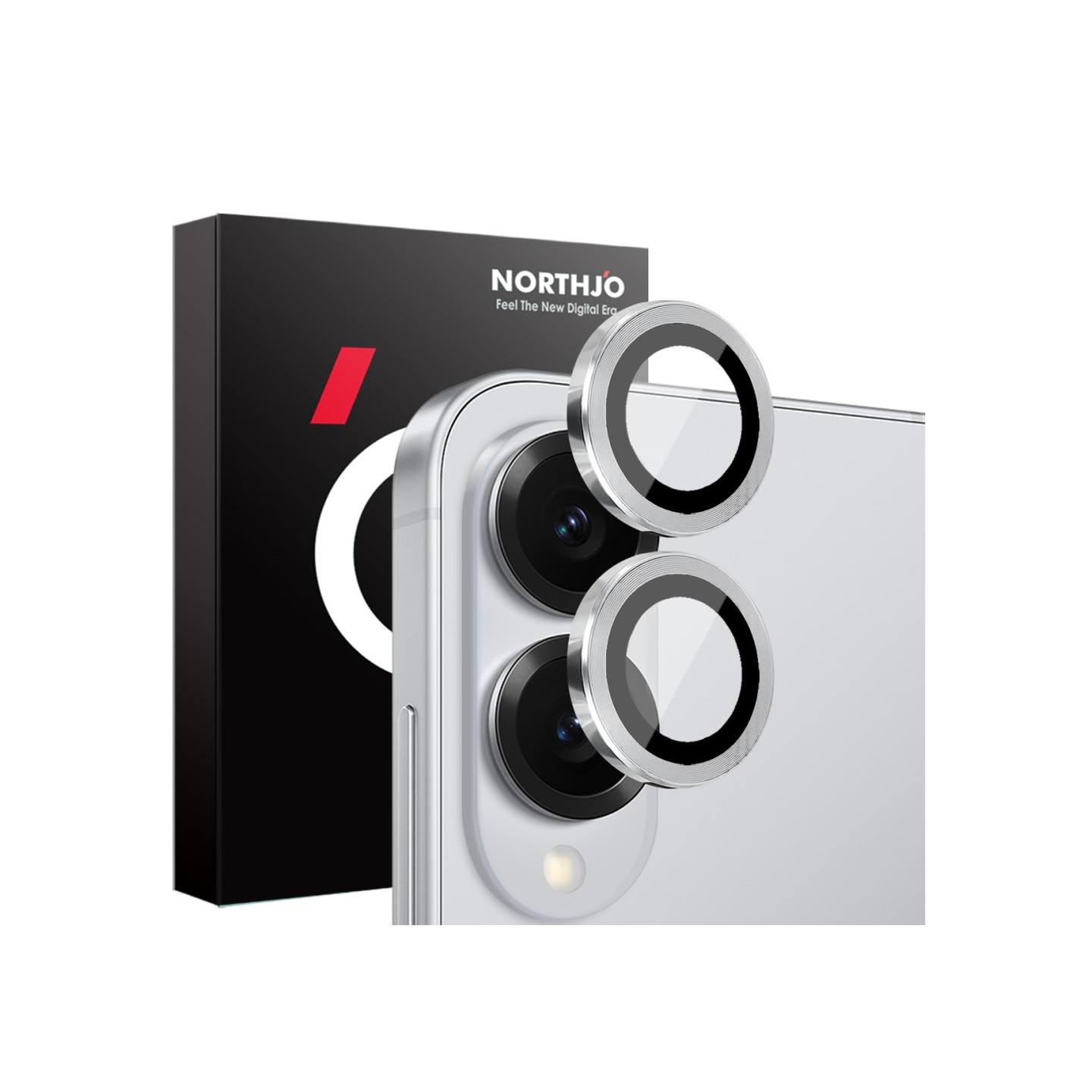 NORTHJO For Samsung Galaxy S25 Edge Tempered Glass Camera Lens