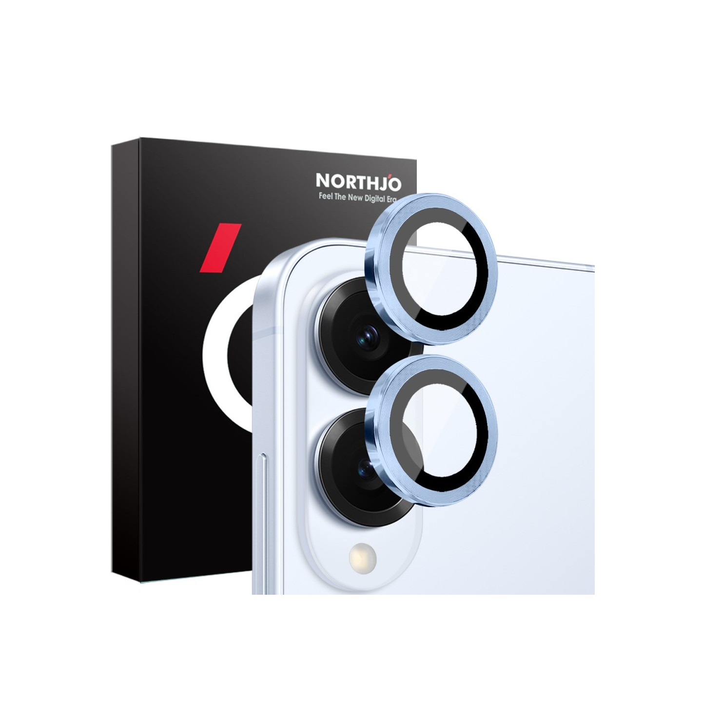 NORTHJO For Samsung Galaxy S25 Edge Tempered Glass Camera Lens