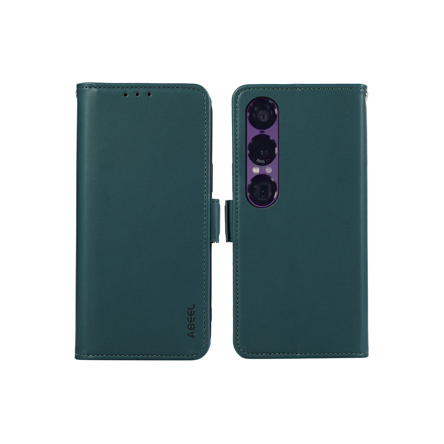 ABEEL För Sony Xperia 1 VII Fodral Plånboksfodral Skal Telefonfodral RFID-block