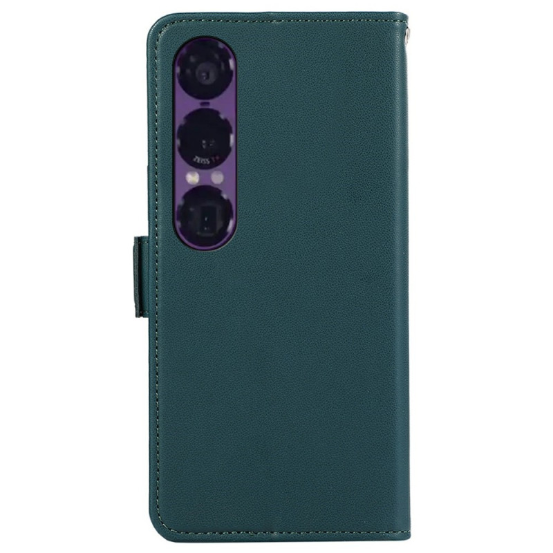 ABEEL För Sony Xperia 1 VII Fodral Plånboksfodral Skal Telefonfodral RFID-block