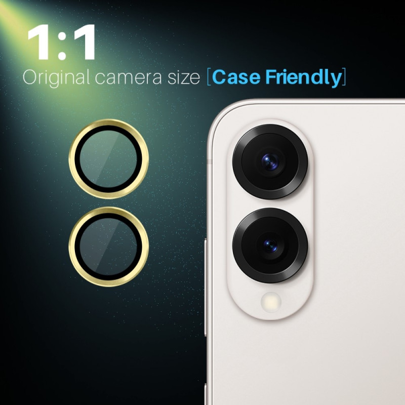 NORTHJO för Samsung Galaxy S25 Edge Härdat Glas Kameralinsskydd