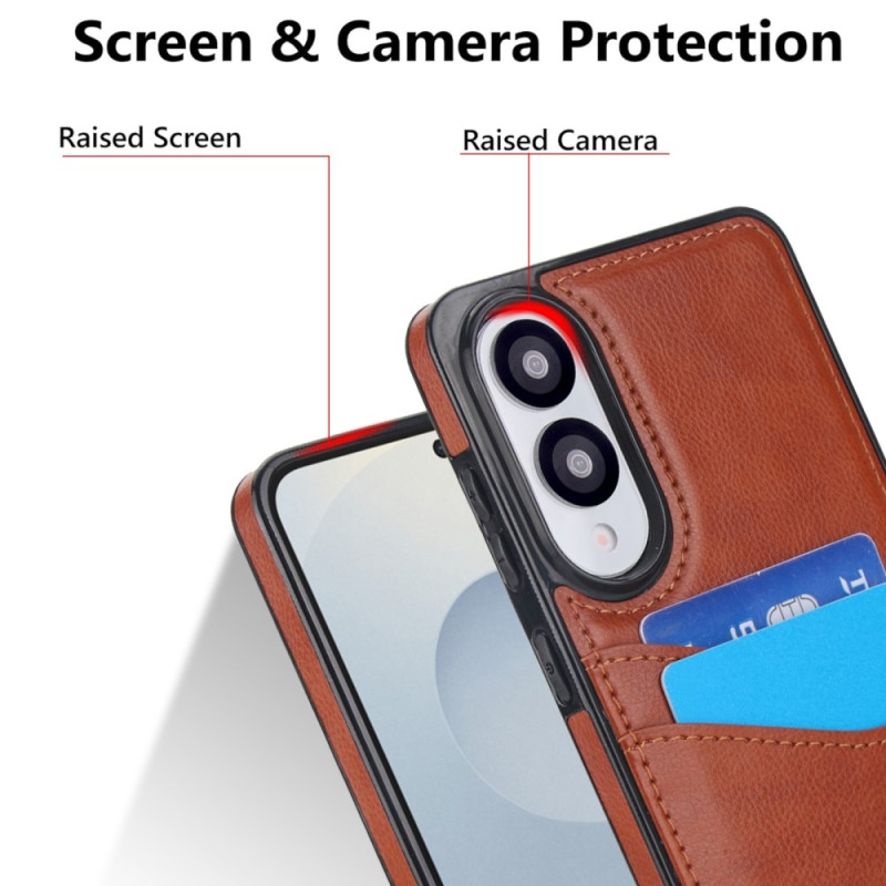 Till Samsung Galaxy S25 Edge Skal med 2 kortplatser