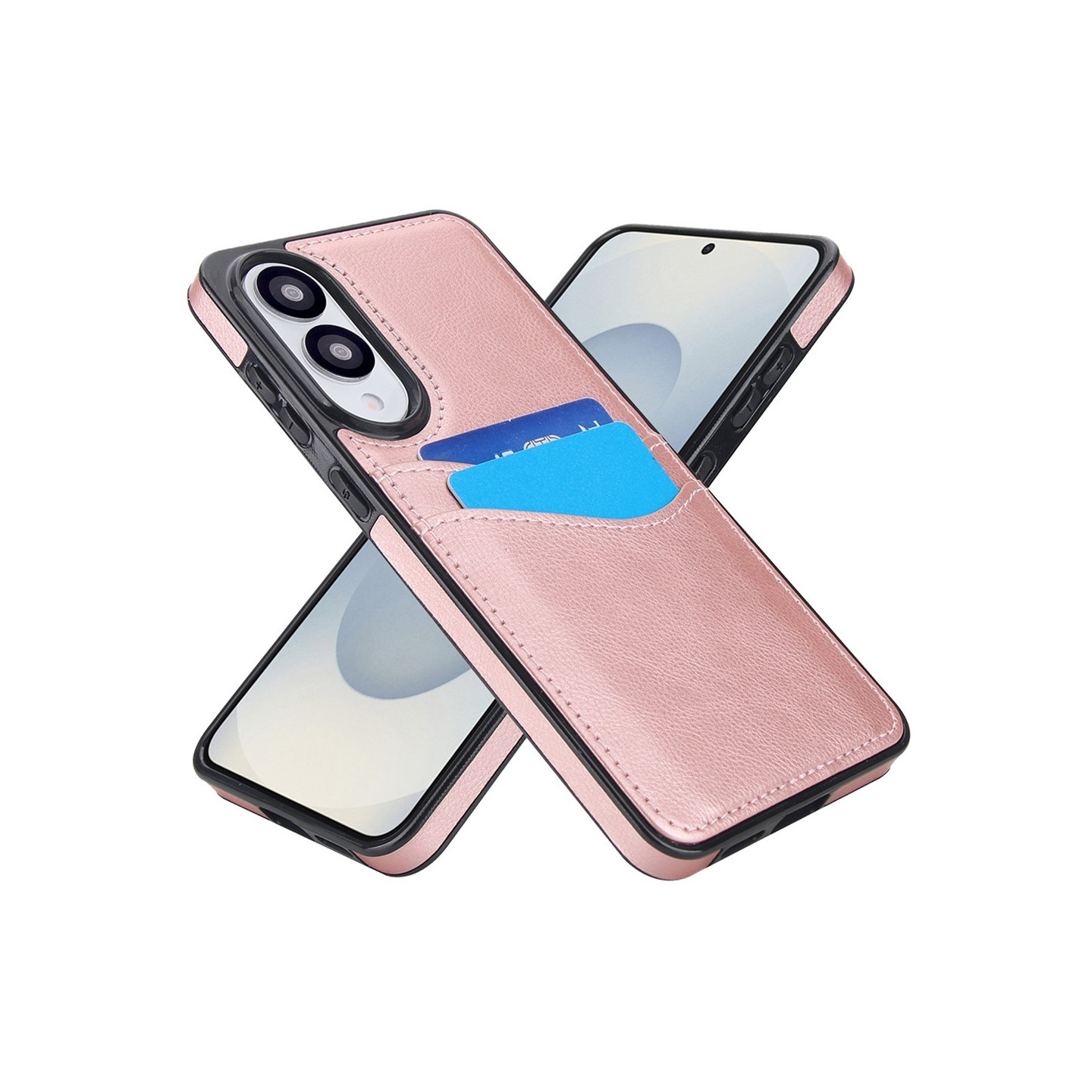 Till Samsung Galaxy S25 Edge Skal med 2 kortplatser