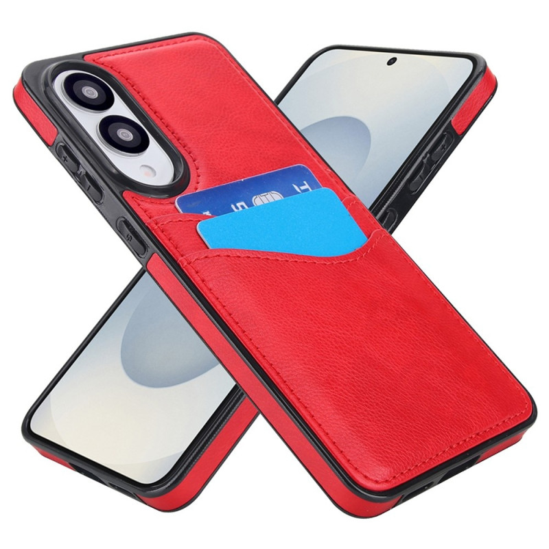 Samsung Galaxy S25 Edge Suojakuori Korttipaikka Slim-Fit PU+TPU Puhelinkotelo