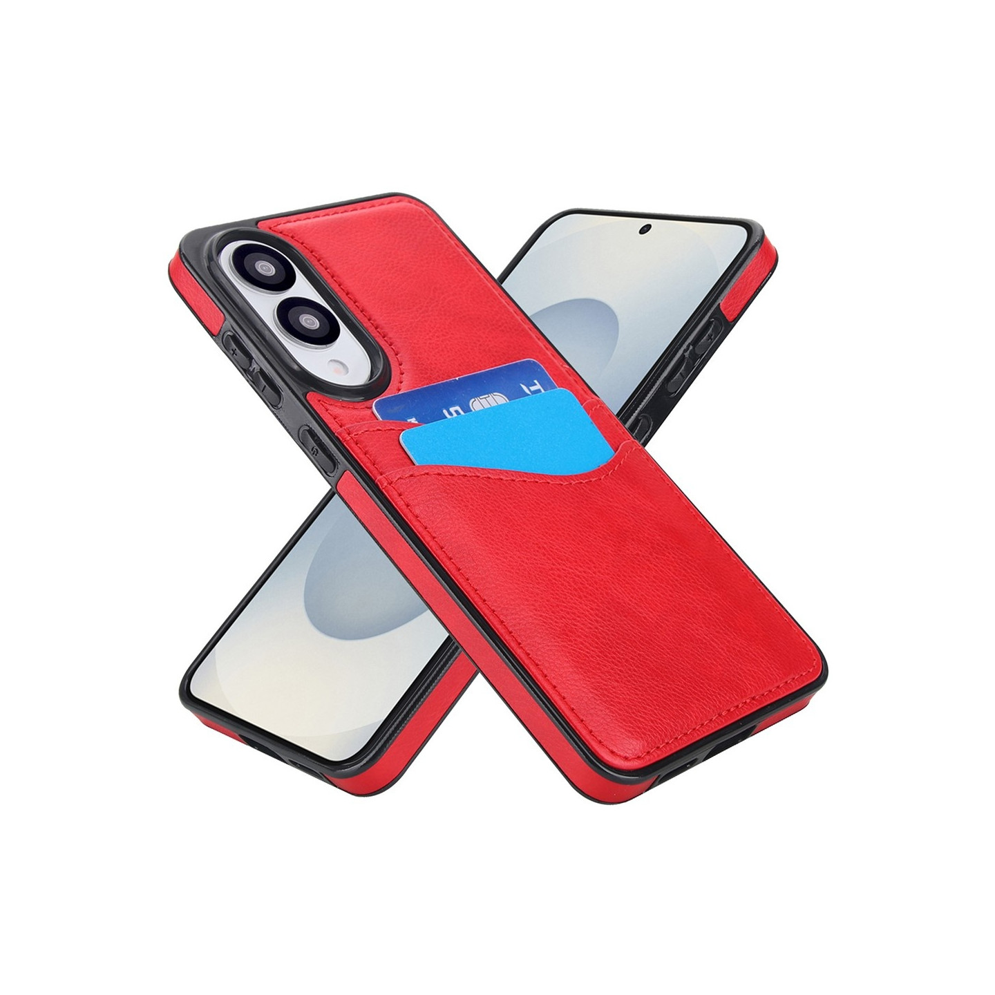 Till Samsung Galaxy S25 Edge Skal med 2 kortplatser