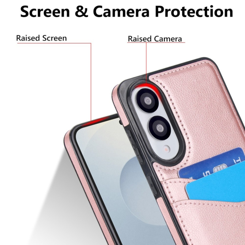 Till Samsung Galaxy S25 Edge Skal med 2 kortplatser