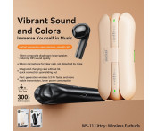 WEKOME Hörlurar Earbuds Bluetooth 5.3 Stereo Earphones - Beige