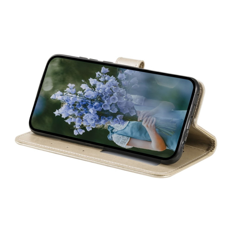 För Samsung Galaxy S25 Edge plånboksfodral Fodral Skal Mandala blommönster