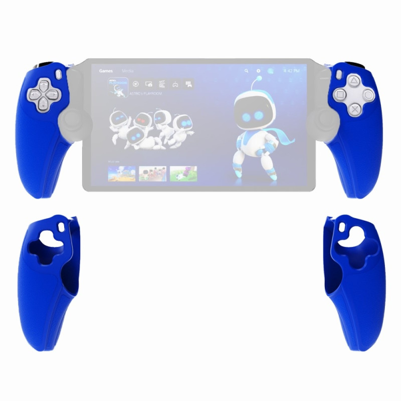 Silikonecover til PS5 Portal højre og venstre - Blå