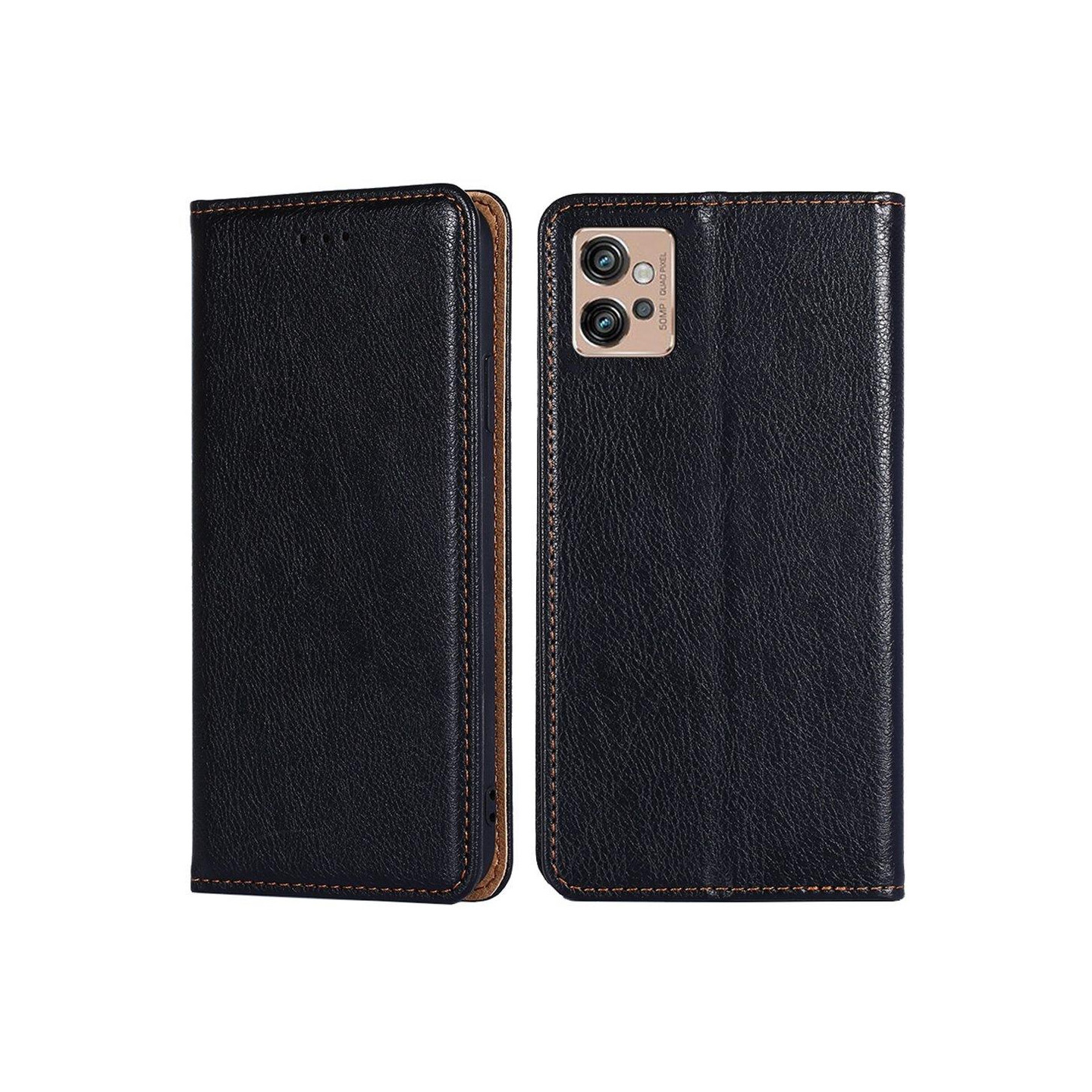 Motorola Moto G32 4G magnetisk telefonetui tegnebogstativdæksel