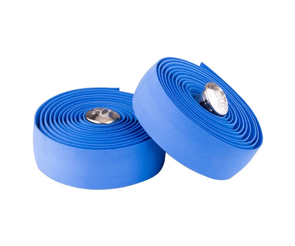 2 Rullar Cykelstyre Anti-Slip Tejp Tape Styre Wrap Strap - Blå