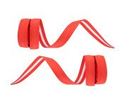 2 Rullar Cykelstyre Anti-Slip Tejp Tape Styre Wrap Strap - Röd