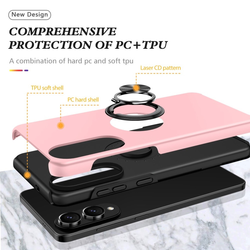 Samsung Galaxy S25 Edge Fingerring Kickstand Hybrid Taske