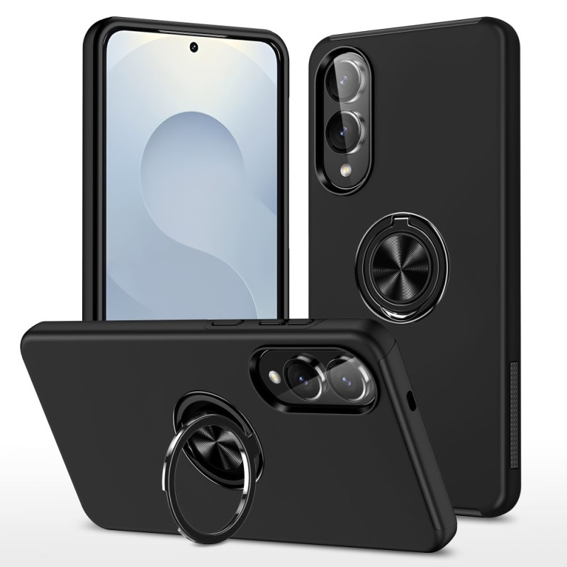 Til Samsung Galaxy S25 Edge Hybrid Deksel Med Fingerring