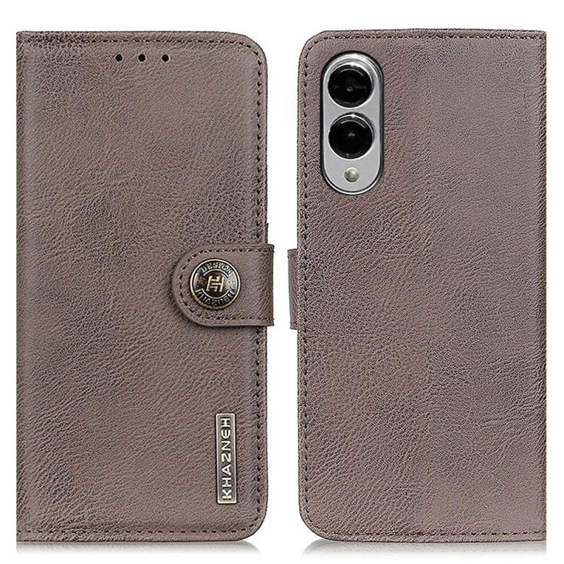 KHAZNEH Vintage Wallet Case for Samsung Galaxy S25 Edge