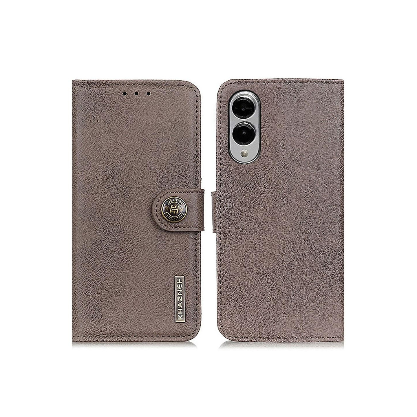 KHAZNEH Vintage Pung Taske til Samsung Galaxy S25 Edge