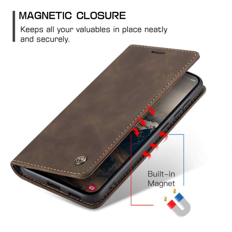 CASEME Retro Lompakkokotelo Samsung Galaxy S25 Edge