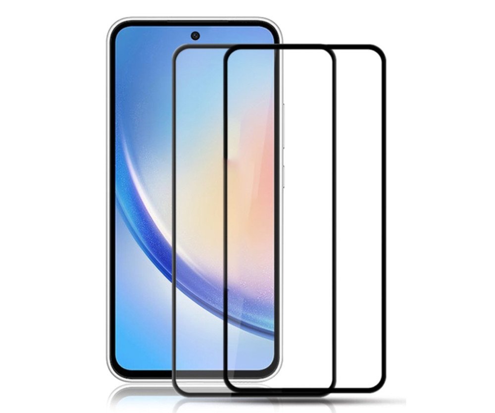 AMORUS till Samsung Galaxy A35 / A55 Härdat glas skärmskydd 2-Pack