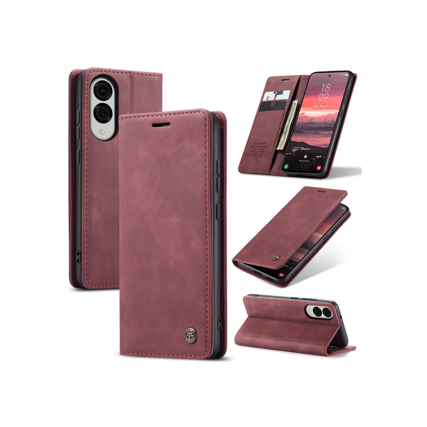 CASEME Lommebok-deksel Samsung Galaxy S25 Edge