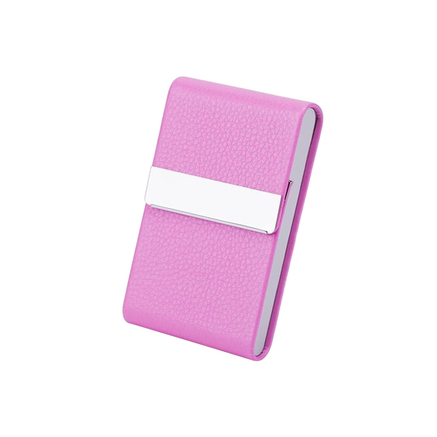 Kortholder Visitkortholder Magnetisk Lukning - Pink