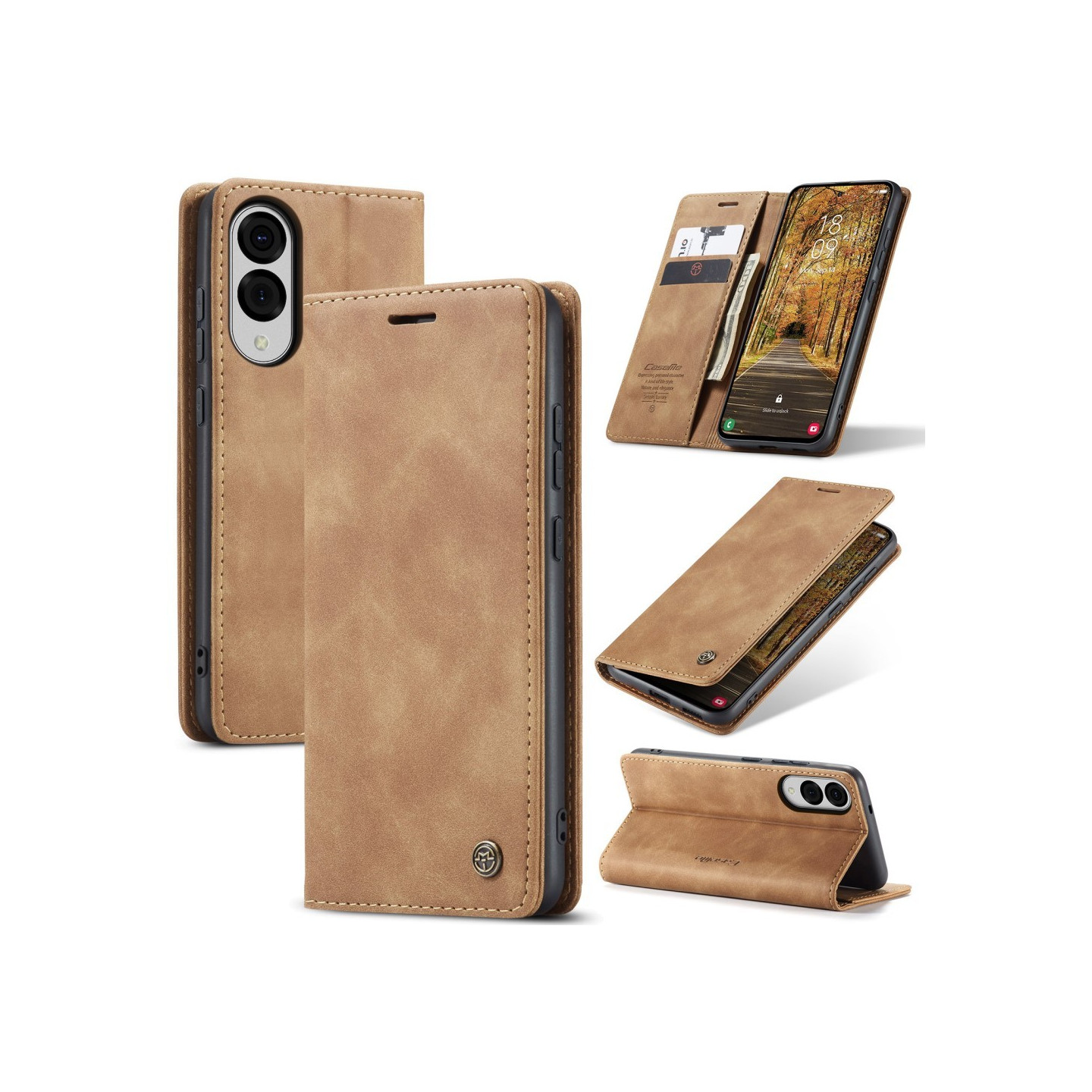 CASEME Plånboksfodral Samsung Galaxy S25 Edge