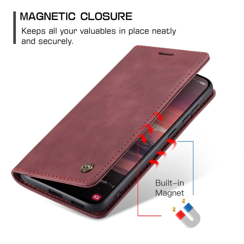 CASEME Retro Wallet Case for Samsung Galaxy S25 Edge