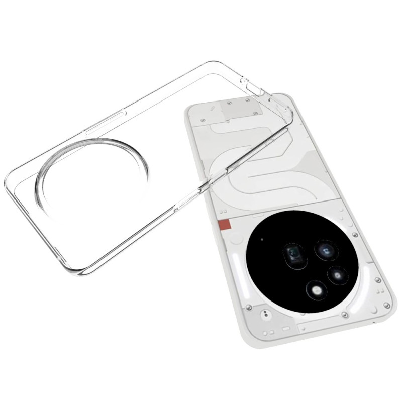 Nothing Phone (3a) Pro -kuoren TPU-suojus takana